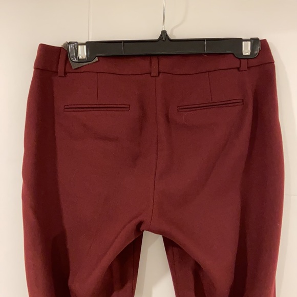 Burgundy J Crew Trousers - Picture 6 of 6